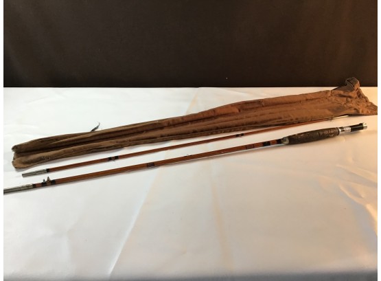 Early Fishing Pole With Case