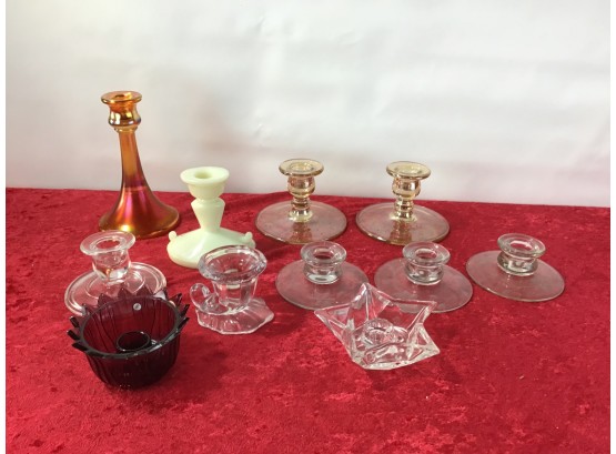 Mixed Miscellaneous Candle Stick Lot