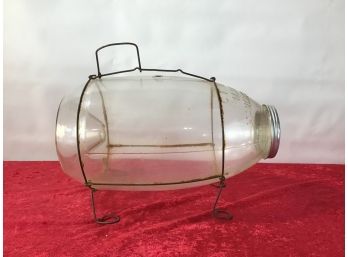Antique Orvis Glass Fishing Bait Trap