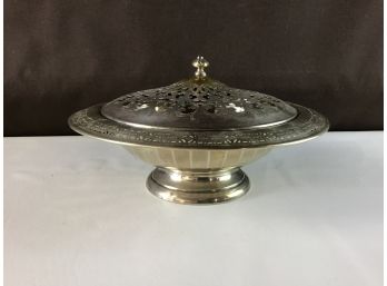 Covered Silver Plate