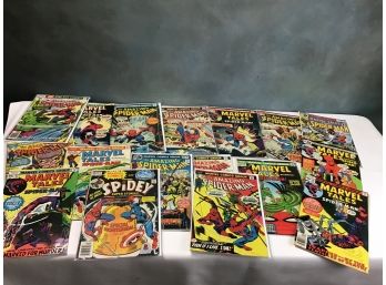 Spiderman Comics Lot Of 17