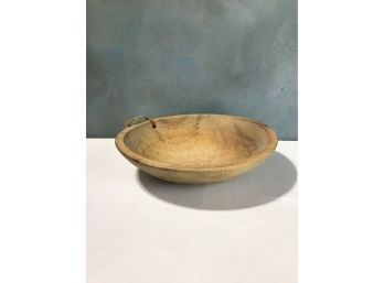 Large Early Wood Bowl