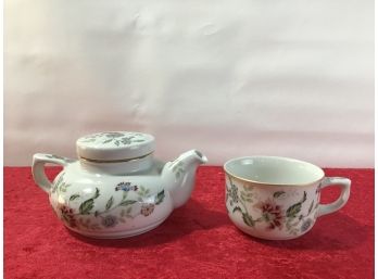 Matching Tea Pot And Cup Andrea By Sadek Japan