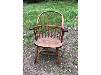 Maple Rounded Back Chair