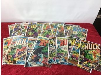 Hulk Comic Books 25 Cent Lot Of 19