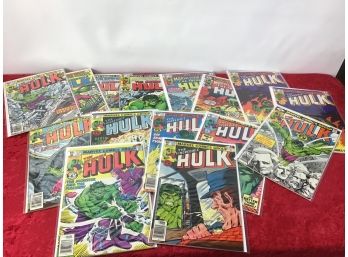 Hulk Comic Books 40 Cent Lot Of 15