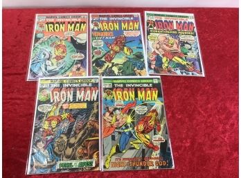 Iron Man Comic Books Lot Of 5