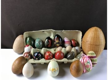 Hand Painted Etc. Mixed Egg Lot #1