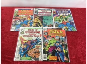 What If Comic Books Lot Of 5