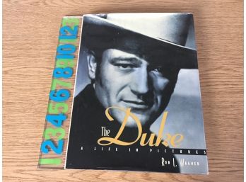 John Wayne. The Duke. A Lifetime In Pictures. Rob. L. Wagner. 90 Page Beautifully Illustrated Hard Cover Book.