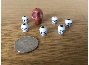 Lot Of Seven (7) Skulls.