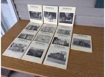 Journal Of The New Haven Historical Society. Thirteen (13) Vintage Issues From The 1990s Excellent Condition.