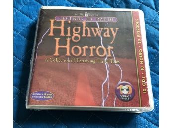 Unopened Radio Spirits 'Highway Horror' OTR Set