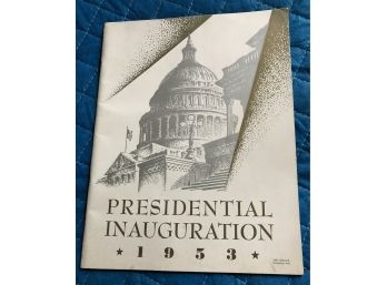 1953 Eisenhower Inauguration Souvenir Program