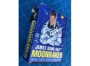 James Bond 007 'Moonraker' Topps Trading Card Box