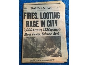 1977 NYC Blackout - Daily News Full Issue