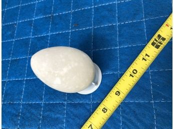 Stone Egg Sculpture