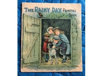 Small Antique Children's Painting Book