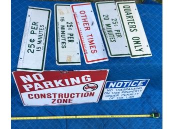 Lot Of Misc Signs