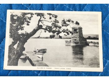 Salisbury CT 'Twin Lakes' Postcard