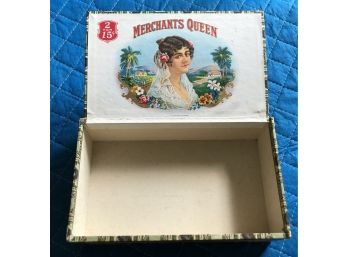 Vintage 1920s Cigar Box With Labels Intact
