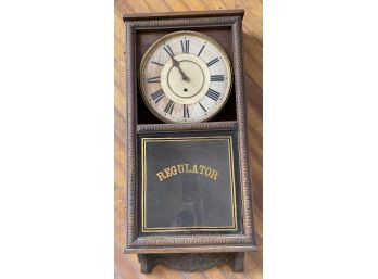 Waterbury Clock Company Walnut Regulator Carcass