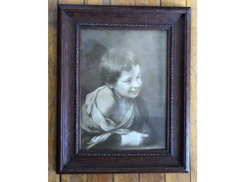 Framed Print Of Child