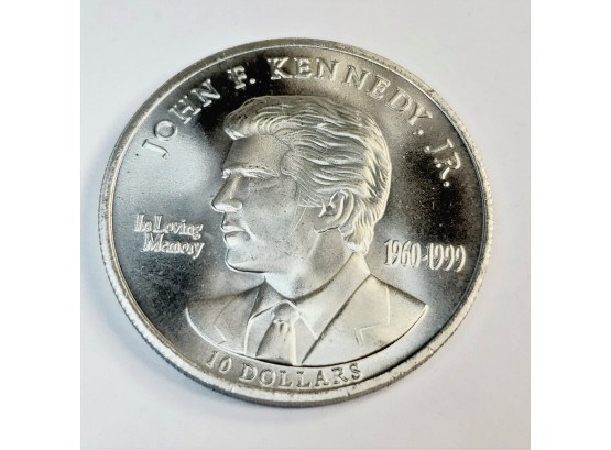 John F. Kennedy Jr. Silver Coin  .999 Pure