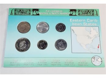 Eastern Caribbean Coin Set With Info