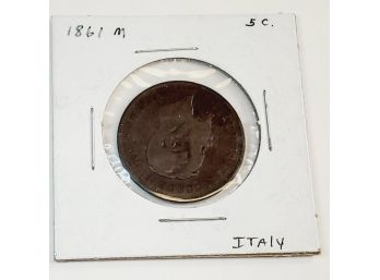 1861 Italian Coin