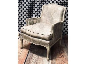 Shabby Chic Vintage Upholstered Arm Chair - Circa 1966