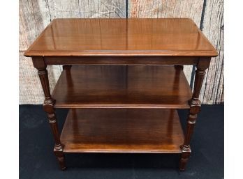 Genuine Antique Imperial Furniture 3-Tier Side Table