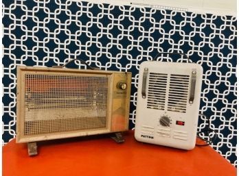 Pair Of Vintage Space Heaters