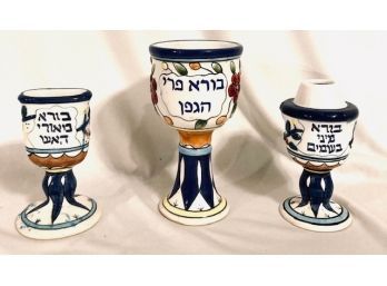 Trio Of Religious Ceramics
