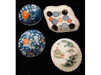 Small Asian Dishes / Bowls (4ct)