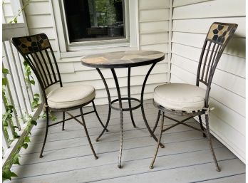 Outdoor Bistro Table And Chair Set