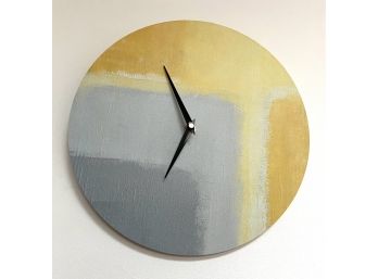 Painted Modern Wall Clock