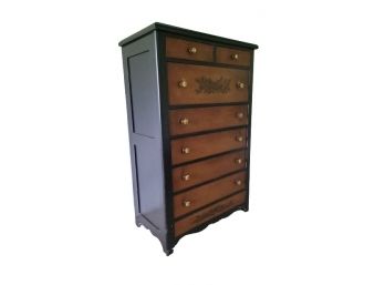 Vintage Hitchcock Tall Chest Of Drawers
