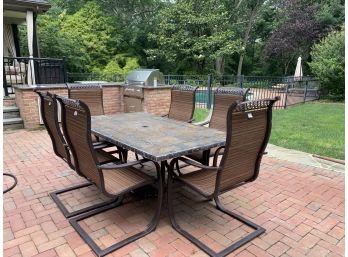 Patio Table With Six Chairs