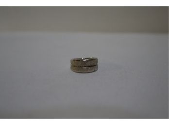 .999 Silver Ring Costa Rica 3.85 Grams Size 7