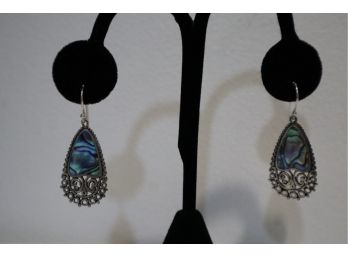 925 Sterling And Abalone Earrings Indonesia