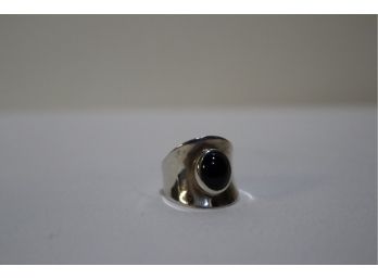925 Sterling And Onyx Joseph Esposito Ring Size 7