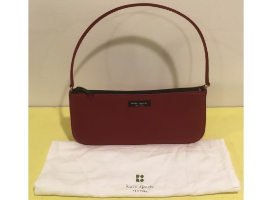 Kate Spade Red Handbag With Pouch