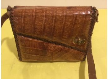 Vintage Genuine Alligator Handbag