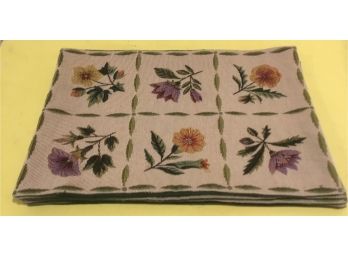Colorful Needlepoint Placemats (7)
