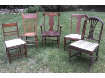 Assorted Antique & Vintage Chairs