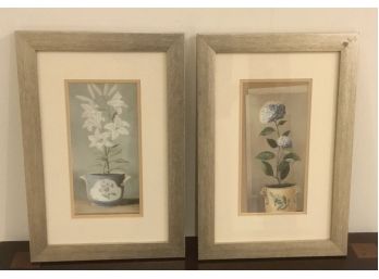 PR. Potted Plant Silver Tone Frame Pictures Canada