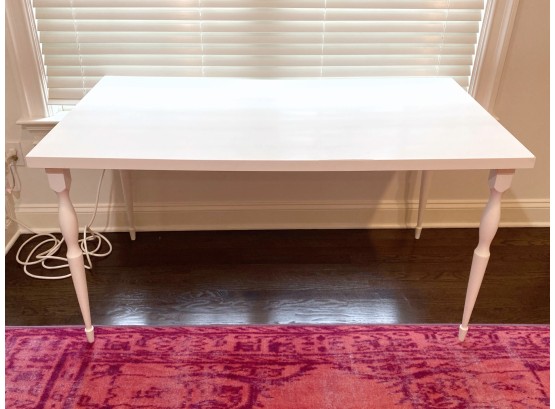 White Laminate Table / Desk