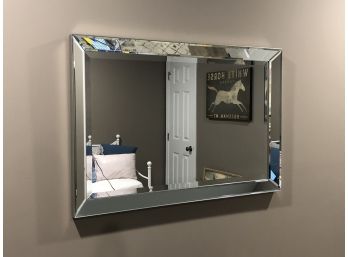 Modern Beveled Mirror