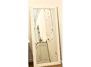 Carved Wooden Full Length Mirror